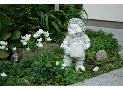 Dekoracja ogrodowa Jeż Patio Kamienne Figury Dekoracyjna Rzeźba Statuy