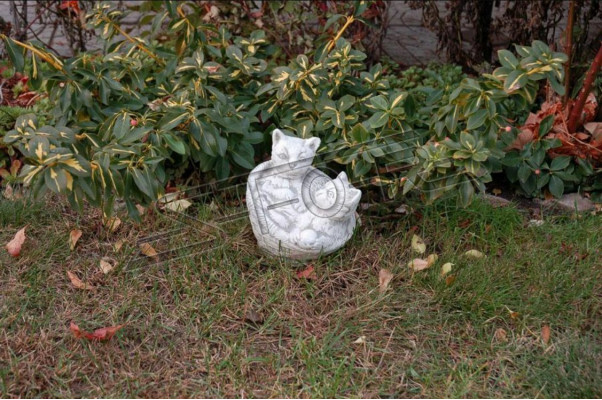 Dekoracja ogrodowa Cat Patio kamienne figurki figurka dekoracyjna statua