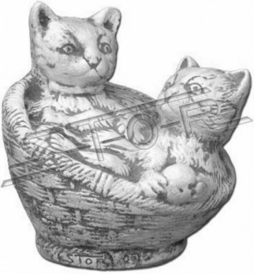 Dekoracja ogrodowa Cat Patio kamienne figurki figurka dekoracyjna statua