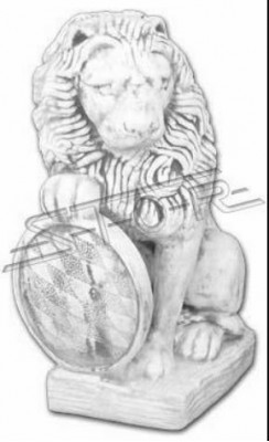 Dekoracje ogrodowe Lew Natura Statua Rzeźba Figury Rzeźby Projektant