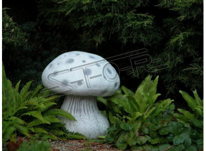 Dekoracja ogrodowa Patio z grzybami Kamienne figurki Rysunek Decor Statua natury