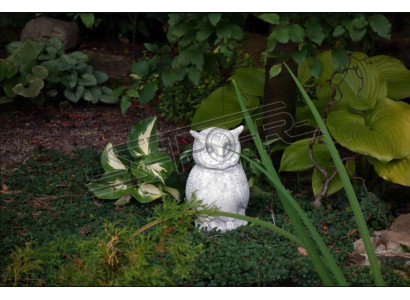 Ogród Natura Dekoracja Sowa Patio Kamienne Figurki Figurka Dekoracyjna Statua