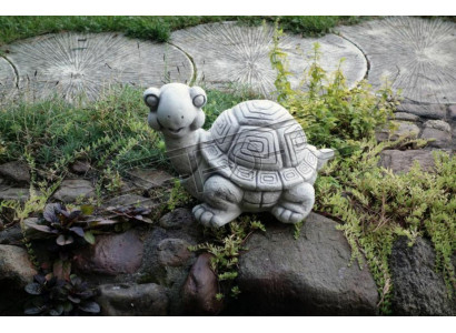 Dekoracja żółwia ogrodowego Figura Patio S103086 Rzeźba statuy