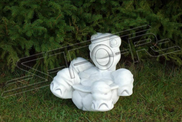 Dekoracja żółwia ogrodowego Patio Kamienne figurki Dekoracja postaci