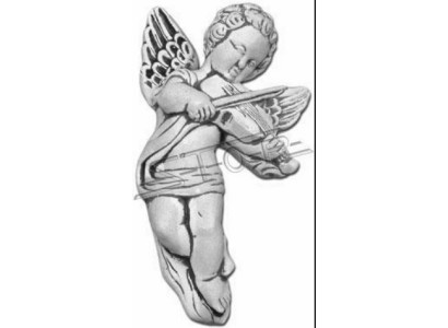 Figurka ogrodowa anioł Fontaine 25cm figurka ludzi ze stawu rzucona w kamień