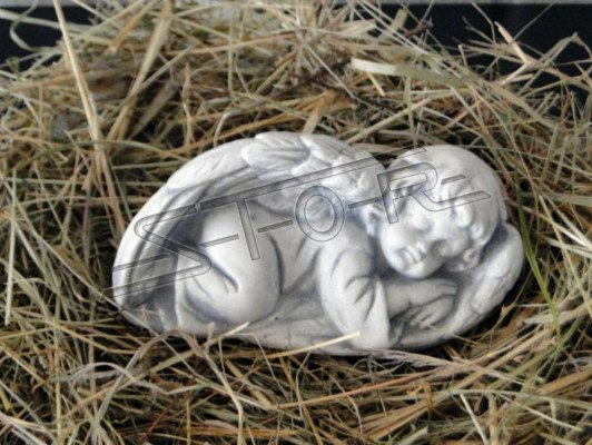 Grób Anioł Krzyż Dekoracja grobu Dekoracja grobu Kamienna klasyczna statua