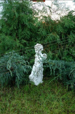 Dekoracja grobu grób kamienna dekoracja figura anioł rzeźba bóg dekoracja święta