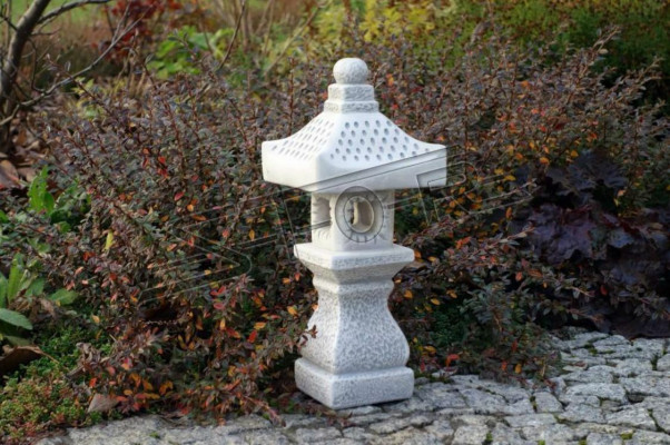 Ogród Japoński Dekoracja Domu Statua Figurki Rysunek Białe Posągi Natury