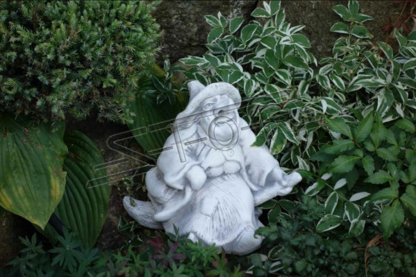 Czarownica 26cm rzeźba projekt rysunek statua figurki ogrodowe posągi