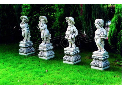 Chłopiec 70cm Rysunek Statua Figurki Rzeźba Posągi Ogrodowe