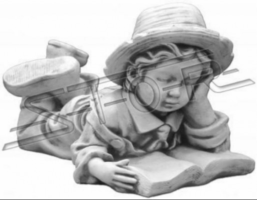 Chłopiec chłopiec 31cm rysunek statua figurki rzeźba posągi dekoracja ogrodowa