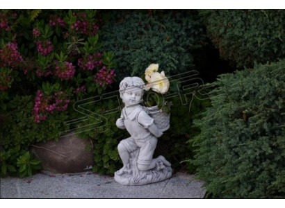 Chłopiec chłopiec 40cm rysunek statua figurki rzeźba posągi ogrodowe