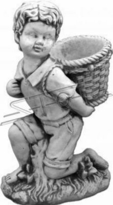 Chłopiec chłopiec 40cm rysunek statua figurki rzeźba posągi ogrodowe