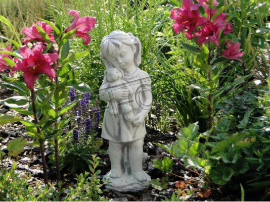 Dziecko 44cm rzeźba projekt rysunek statua figurki ogrodowe posągi