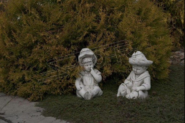 Projekt rzeźby popiersia dziecka. Statua. Figury ogrodowe. Posągi