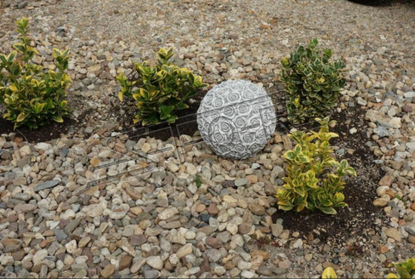 Piłka 23cm rzeźba projekt rysunek statua figurki ogrodowe posągi
