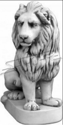 Figura ogrodowa lwa Patio Rzeźba ogrodowa Decor Figury Rzeźby Posągi
