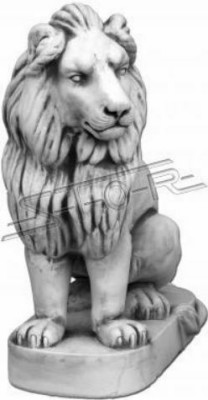 Figura ogrodowa lwa Patio Rzeźba ogrodowa Figurki Wystrój Rzeźby Posągi