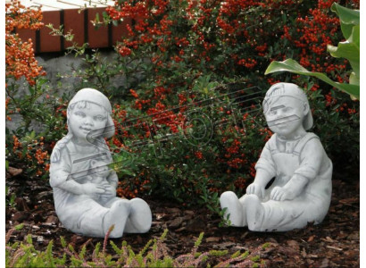 Dziewczyna 34cm Rysunek Statua Figurki Rzeźba Statuy Ogrodowe