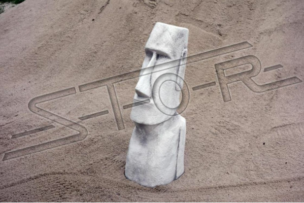 Statua Moai Rzeźba Rysunek Projektant Taras ogrodowy Rzeźby dekoracyjne