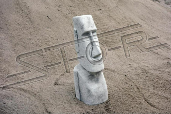 Statua Moai Rzeźba Rysunek Projektant Taras ogrodowy Rzeźby dekoracyjne