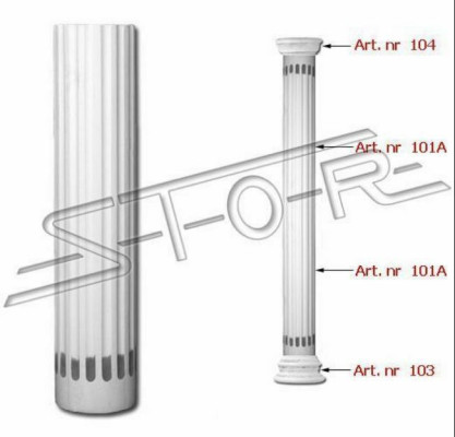 Kolumny Kolumny Antyk Kolumny Ogrodowe Rzymskie Dekoracja Deco 116cm