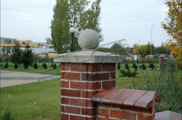 Element kolumny, podstawa osłony głowicy do kolumny ogrodowej w stylu antyka