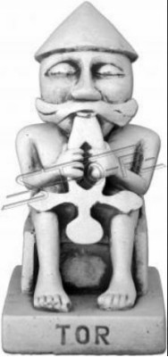 Projektant bramy Rysunek Statua Posągi Figurki Rzeźby Rzeźby 17cm