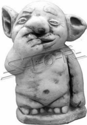 Troll 22cm rzeźba projekt rysunek statua figurki ogrodowe posągi