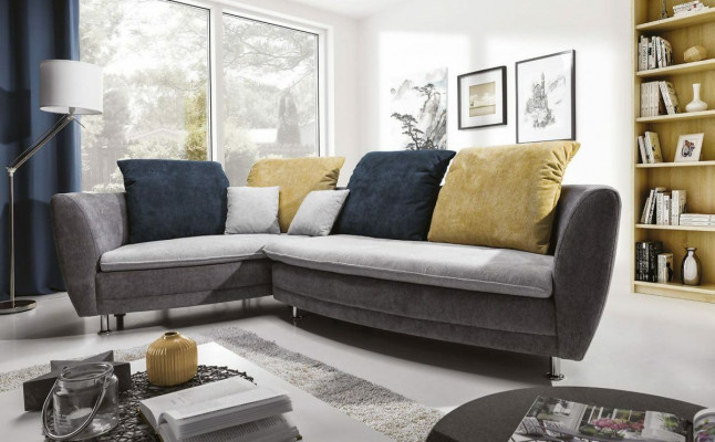 Design Narożnikowa kanapa Okrągły Kanapa Podkładka Narożnik Ustawić Sofa Kanapy Sofy