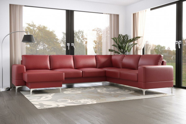 Design Modern Narożnikowa kanapa Kształt U Sofa Żywy krajobraz Nowa Podkładka Sofa Żywy krajobraz