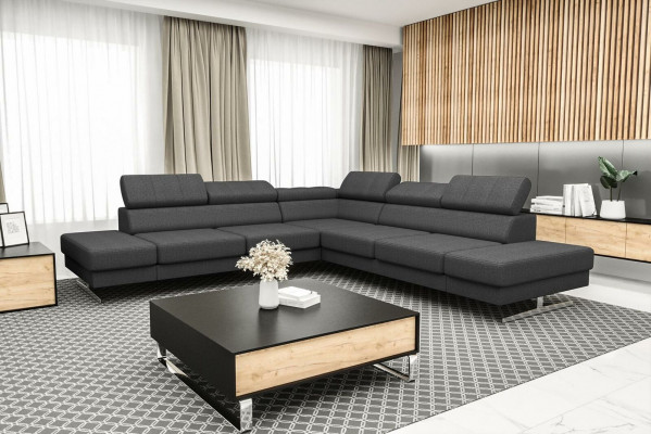 Design Sofa Kanapa Tapicerka Salon Kształt L Nowoczesny Elegancki Żywy krajobraz Nowy