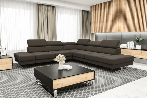 Design Sofa Kanapa Tapicerka Salon Kształt L Nowoczesny Elegancki Żywy krajobraz Nowy