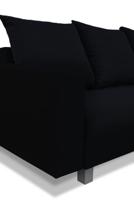 Sofa Narożnikowa kanapa L-Shape z Puff Design Sofa Narożnikowa kanapa Kanapa Podkładka Włókienniczy Sofy Nowość