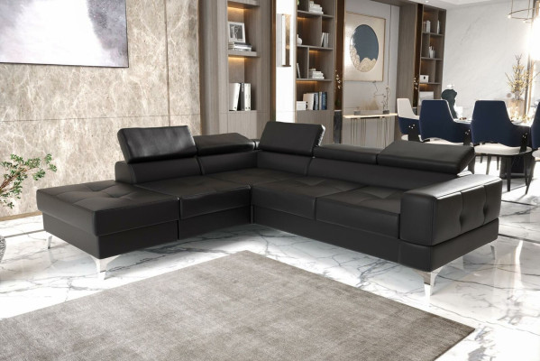 Narożnikowa kanapa Sofa w kształcie litery L Żywy krajobraz Podkładka Multifunction Design Modern Włókienniczy