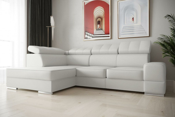 Wysokiej jakości sofa do salonu Narożnikowa kanapa Łóżko w kształcie litery L z funkcją Włókienniczy Nowoczesne kanapy