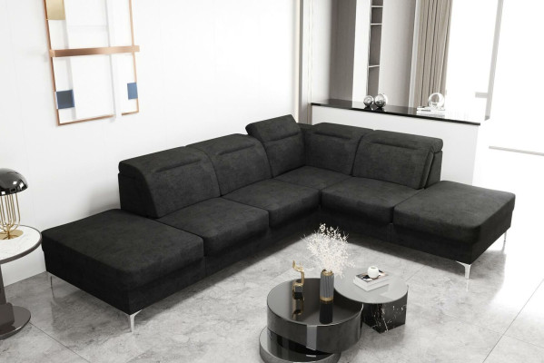 Nowoczesne sofy Sofa materiałowa Kanapa Żywy krajobraz Sofa Narożnik Design Narożnik Narożnikowa kanapa w kształcie litery L