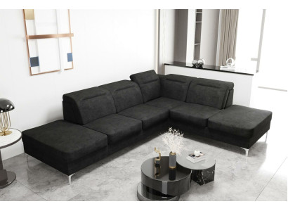 Nowoczesne sofy Sofa materiałowa Kanapa Żywy krajobraz Sofa Narożnik Design Narożnik Narożnikowa kanapa w kształcie litery L