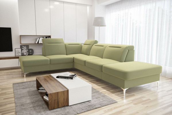 Nowoczesne sofy Sofa materiałowa Kanapa Żywy krajobraz Sofa Narożnik Design Narożnik Narożnikowa kanapa w kształcie litery L