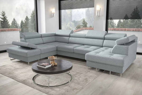 Włókienniczy Sofa Narożnikowa kanapa Sofa Sofa Podkładka Żywy krajobraz Skóra Sofy Kanapy w kształcie litery U