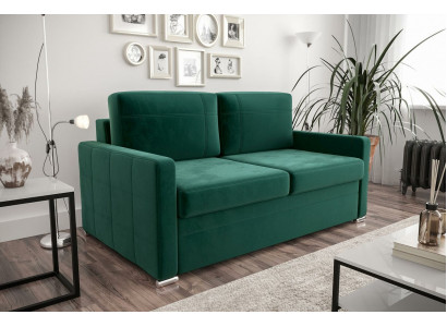 Design Sofa 2-osobowa Kanapa Podkładka Sofy Dwumiejscowe Sofy Włókienniczy Materiał sztuczna skóra