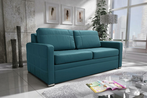 Design Sofa 2-osobowa Kanapa Podkładka Sofy Dwumiejscowe Sofy Włókienniczy Materiał sztuczna skóra