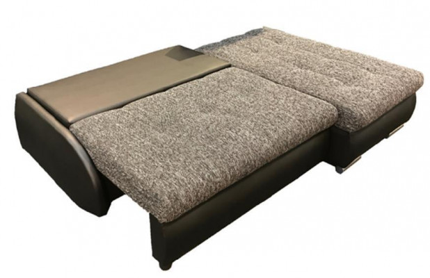 Design Narożnikowa kanapa Sofa rozkładana Sofy Funkcja łóżka Kanapa Skóra Włókienniczy Podkładka Nowość