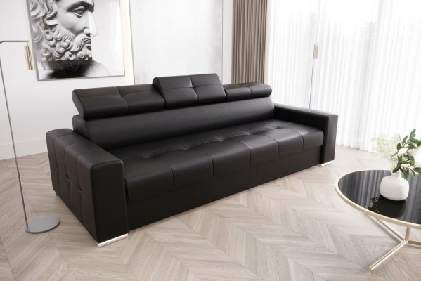 Nowoczesne 3-osobowe sofy Siedziba Pokój Meble Biały Podkładka Trzyosobowa kanapa Design Sofa
