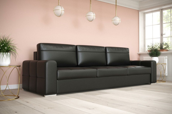 Podkładka Modern Włókienniczy Materiał Sofy Sofa trzyosobowa 3 miejsce do siedzenia Funkcja łóżka Design
