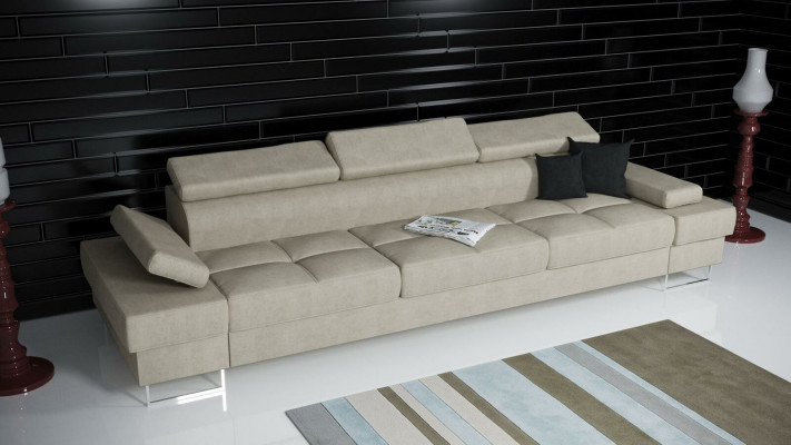 Sofa 4 miejsce do siedzenia Sofa Podkładka Design Sofa 4er Siedziba Sofy Włókiennicze Design Sofa Meble
