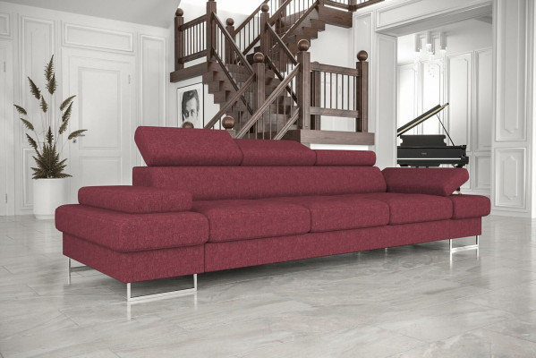 Sofa 4 miejsce do siedzenia Sofa Podkładka Design Sofa 4er Siedziba Sofy Włókiennicze Design Sofa Meble