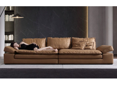 Sofy 4 miejsce do siedzenia Włókienniczy Big Xxl Salon Skóra Nowa Sofa Couch Meble