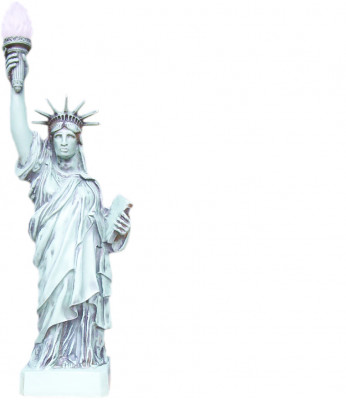 USA Ameryka Dekoracyjna lampa podłogowa Statua Wolności Lampa podłogowa Lampa stołowa Lampa