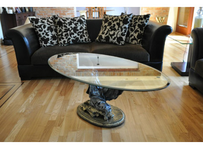 Design Medusa stolik kawowy stolik szklany Tabela side stoły Couch Classic 42cm